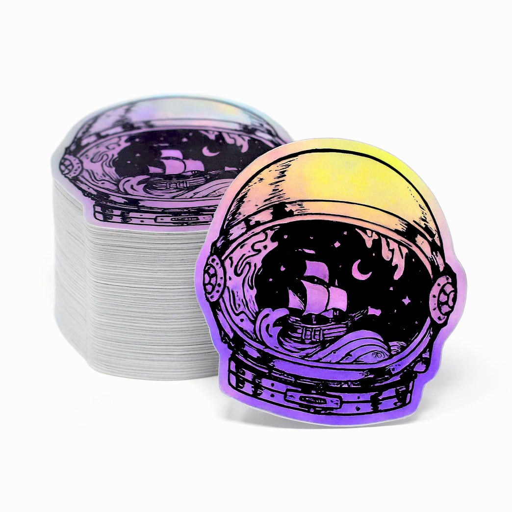 Rainbow Holographic Stickers