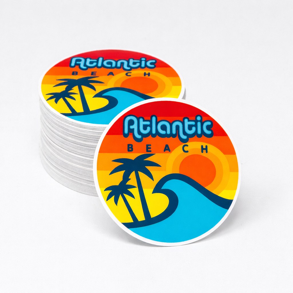 White Vinyl Stickers