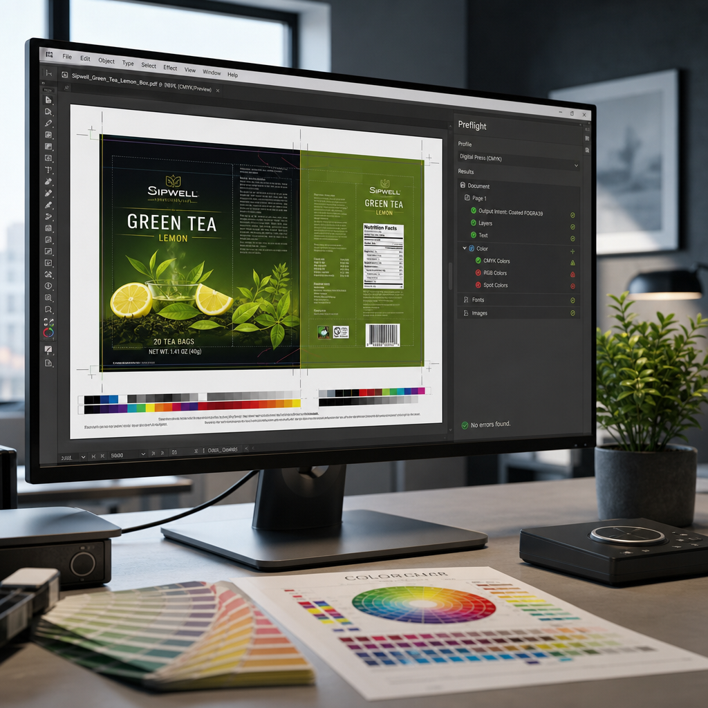 Retractable banner and custom print products