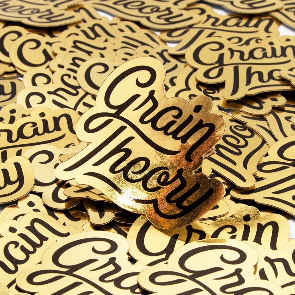 Mirror Gold Chrome Stickers photo 2