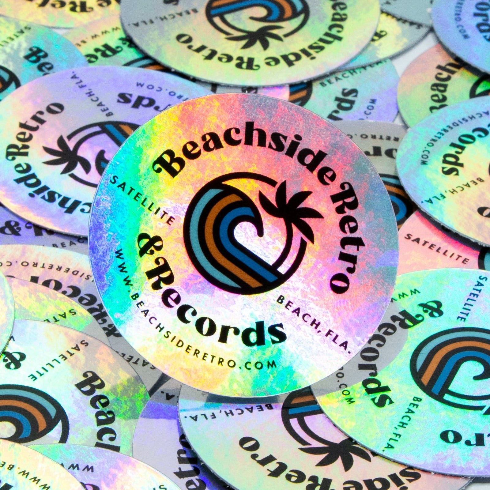 Rainbow Holographic Stickers photo 2